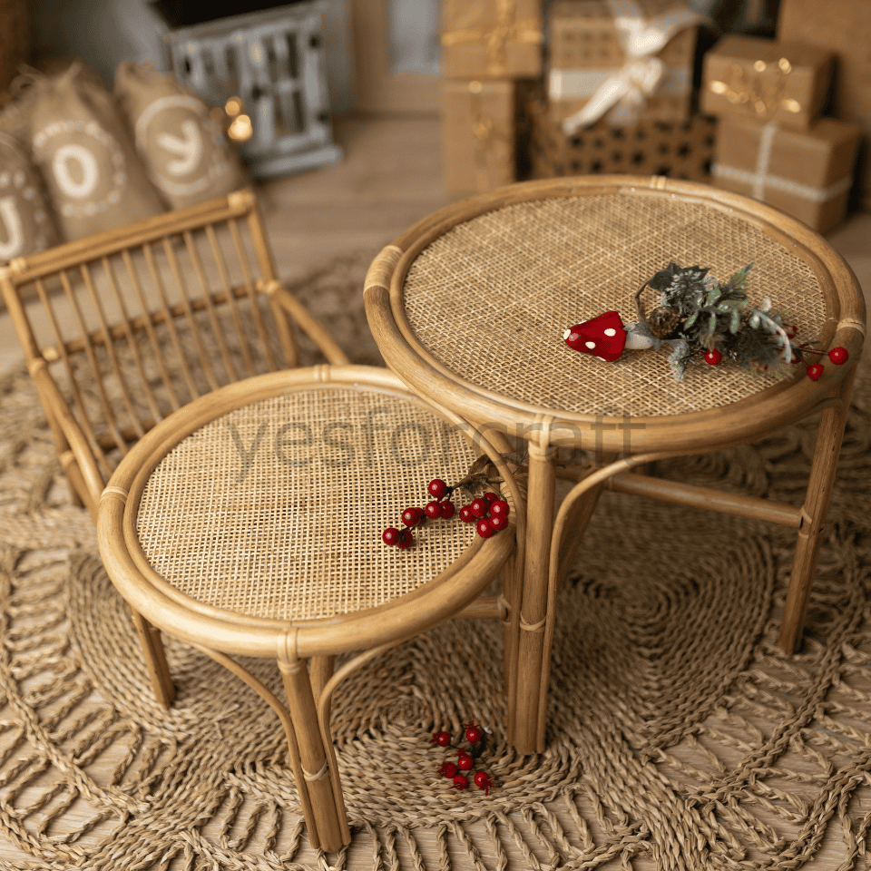 Rattan Hazeranlı Masa